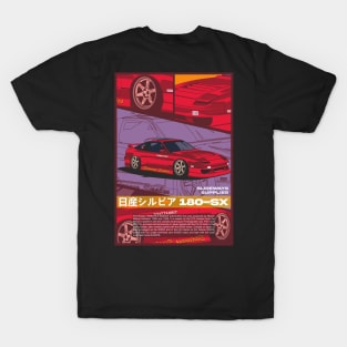 Nissan Silvia 180SX 240Sx JDM Drift T-Shirt